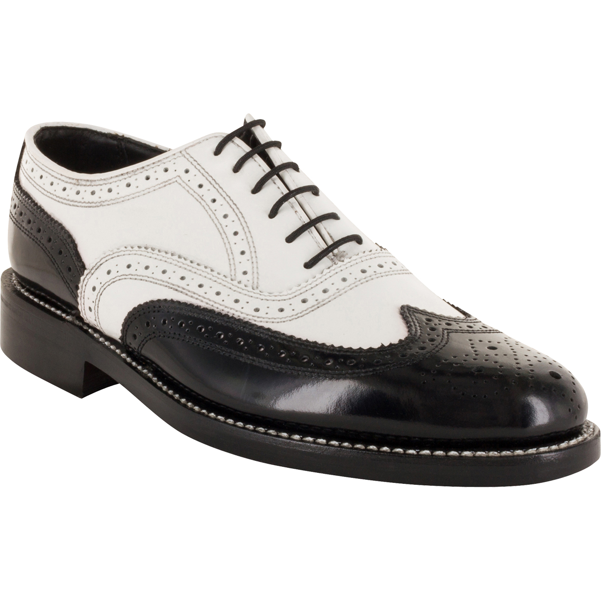 wingtip black and white