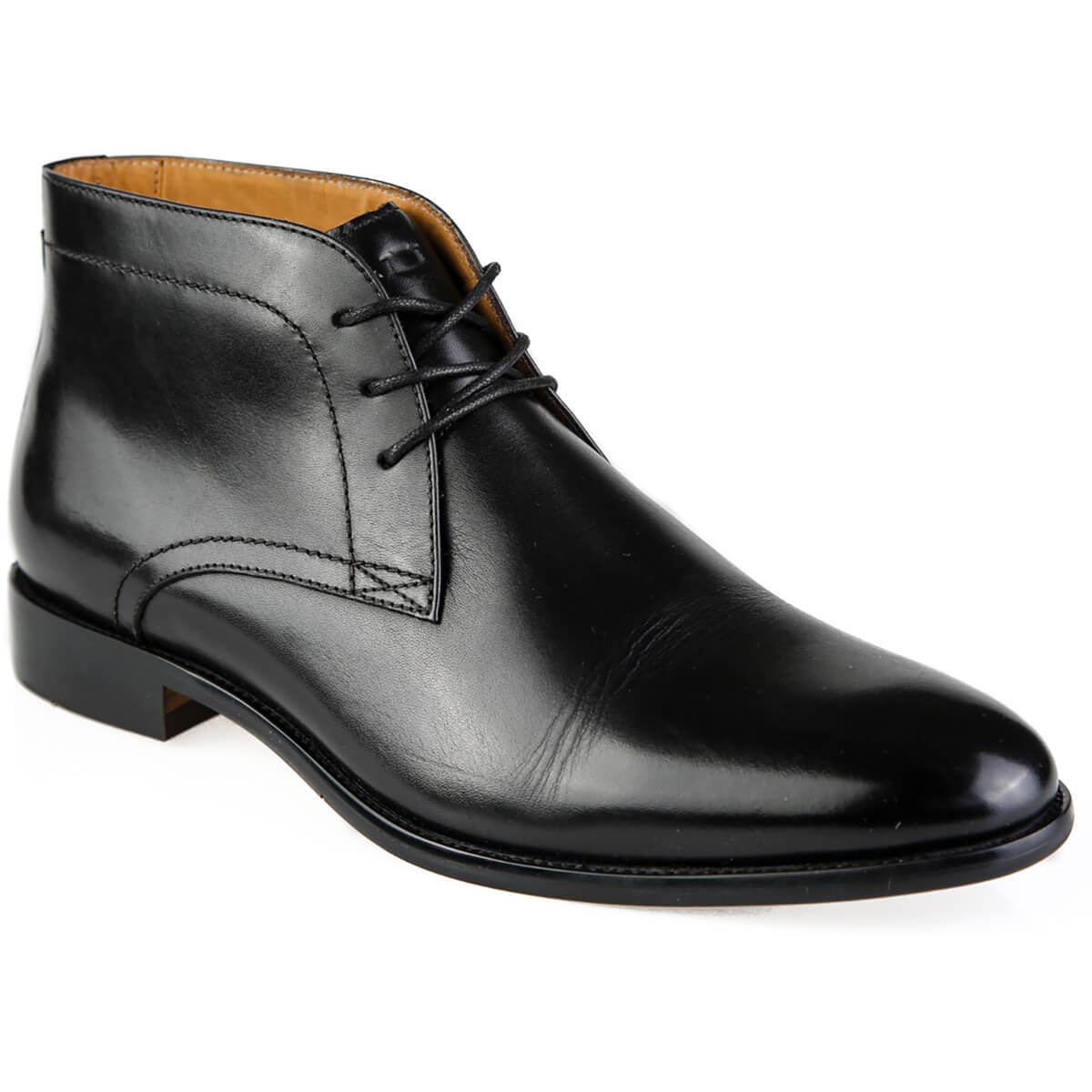 Men's Boots | Dark Brown PLAIN TOE CHUKKA BOOT | Florsheim FLEX CHUKKA