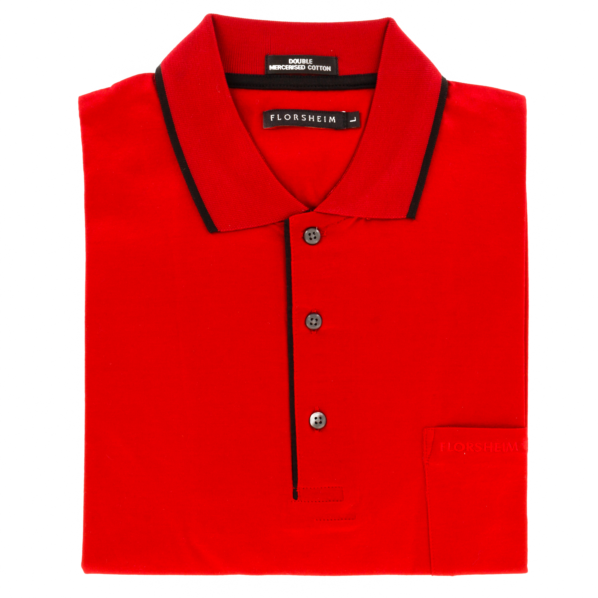 double mercerized cotton golf shirts