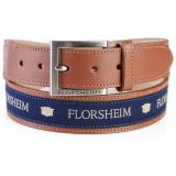 FLORSHEIM BELT EMBROIDERED 