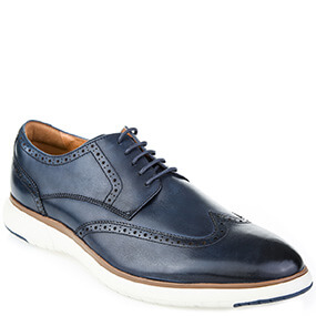Wingtip shop white sole