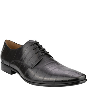 ANGUILLA  PLAIN TOE DERBY in Black for R2299.00