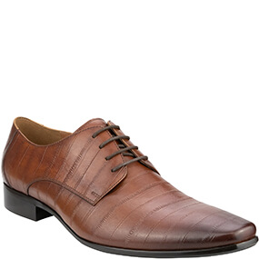 ANGUILLA  PLAIN TOE DERBY in Tan for R2299.00