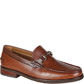 BERKLEY  FLEX BIT MOC TOE PENNY LOAFER in Cognac for R2099.00