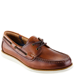 ATLANTIC  MOC TOE BOAT SHOE  in Chestnut for R1799.00