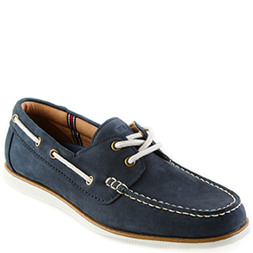 ATLANTIC  MOC TOE BOAT SHOE  in Navy for R1799.00