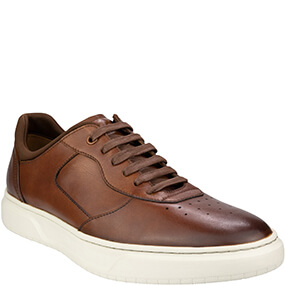 PREMIER PERF PERF TOE LACE UP SNEAKER in Cognac for $1799.00