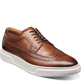 PREMIER WINGTIP LACE UP SNEAKER