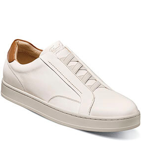 MONOPOLI ELASTIC CREAM SMOOTH WITH WHITE SOLE  in Cream for R1999.00