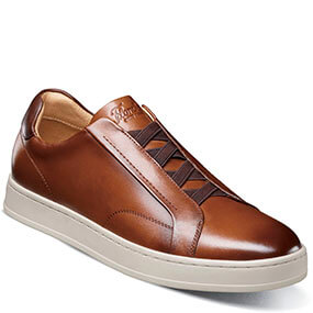 MONOPOLI ELASTIC CREAM SMOOTH WITH WHITE SOLE  in Cognac for R1999.00