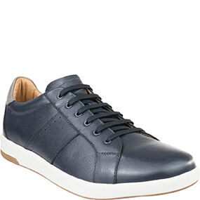 CROSSOVER  LACE TO TOE SNEAKER in Navy for $1699.00