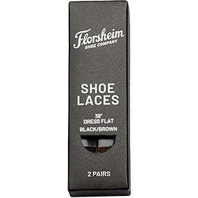 SHOE LACES DRESS FLAT in Black / Brown for R80.01