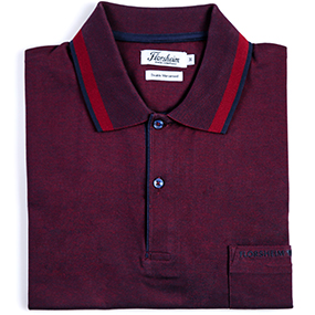 double mercerised golf shirts