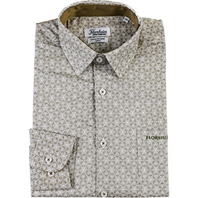 FLORSHEIM SHIRT PRINTED COTTON in Green for R899.00