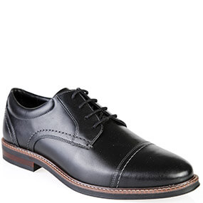 CALDERONE  CAP TOE OXFORD in Black for R1299.00