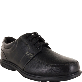 ADVANCE MOC TOE DERBY in Black for R1275.00