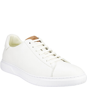 PREMIER SNEAKER PLAIN TOE LACE UP SNEAKER in White for R1999.00