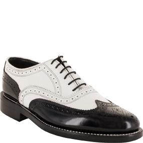 KENMOOR WINGTIP WINGTIP DERBY in Black&White for R2599.00