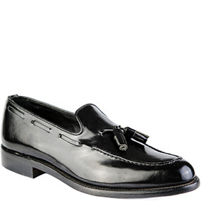 TUSCANY MOC TOE LOAFER in Black for $1699.00
