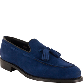 TUSCANY MOC TOE LOAFER in Blue for $1699.00